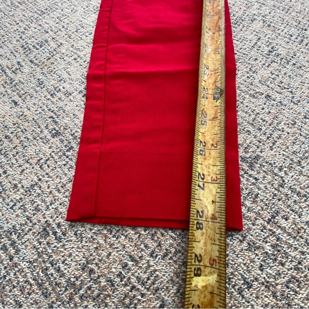 The Limited Exact Stretch Red Skinny Ankle Pant size 0 - Picture 5 of 11